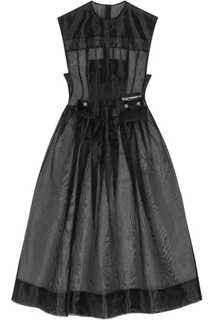 Ganni Semi-sheer dress