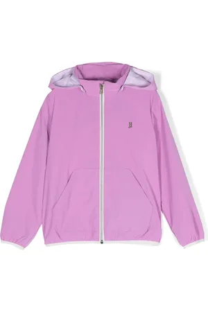 HERNO Zip-up hooded bomber jacket