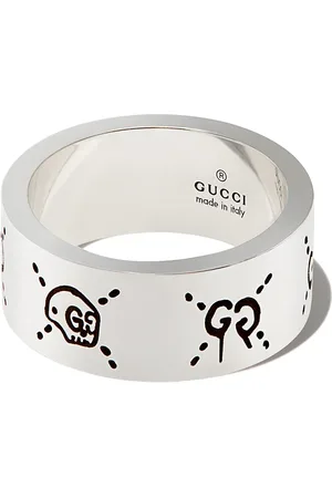 Gucci Ghost sterling ring