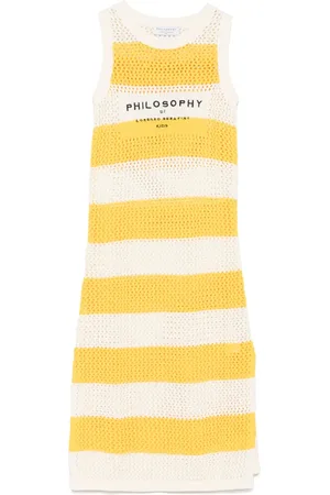 PHILOSOPHY DI LORENZO SERAFINI Crochet-knit dress