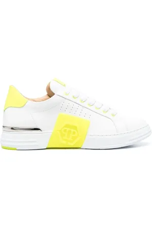 Philipp Plein Logo-patch lace-up sneakers
