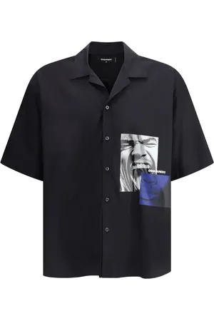 Dsquared2 Graphic-print cotton shirt