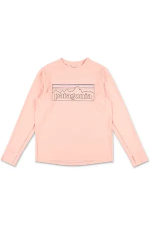 Patagonia Graphic-logo long-sleeve T-shirt
