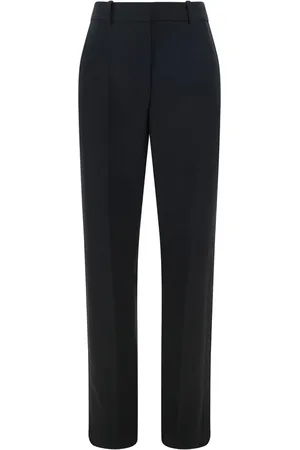 The Row Borgo straight-leg wool trousers