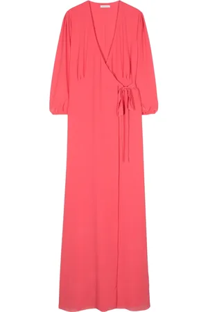 Patrizia Pepe Pleat-detail wrap dress
