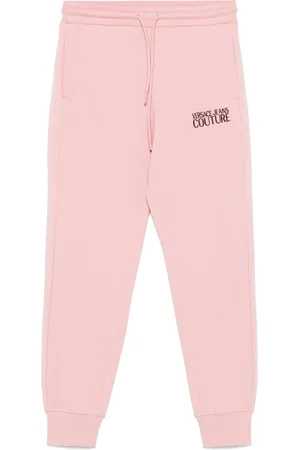 VERSACE Logo-embroidered track pants
