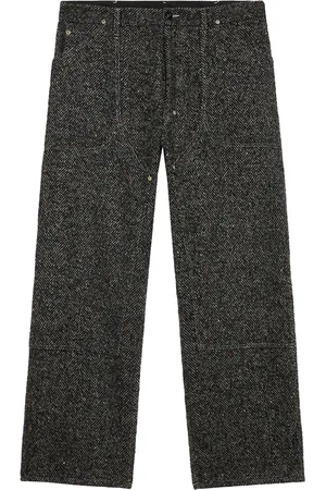 4SDESIGNS Herringbone trousers