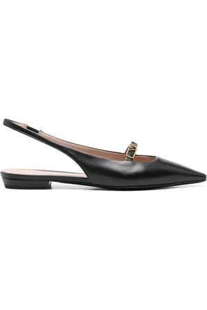 Emporio Armani Leather ballet flats