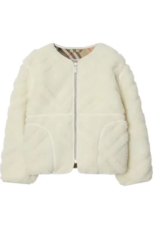 Burberry Check fleece jacket