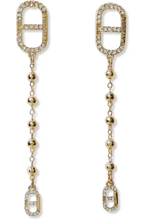Twin-Set Crystal-embellished earrings