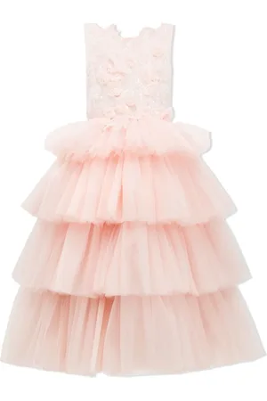 Tulleen Tulle tiered skirt dress