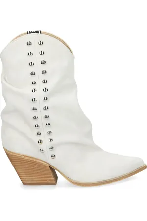 Elena Iachi Studded suede boots