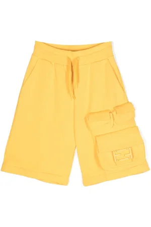 Fendi Drawstring-waist cotton shorts