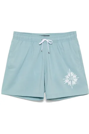 AMIRI Logo-printed swim shorts