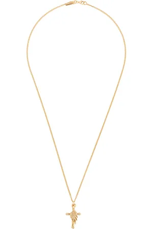 EMANUELE BICOCCHI Wing & cross pendant