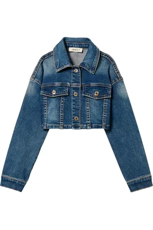 Twin-Set Cropped denim jacket