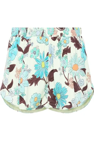 Stella McCartney Floral-print track shorts