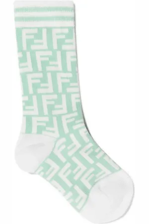 Fendi FF-logo cotton socks