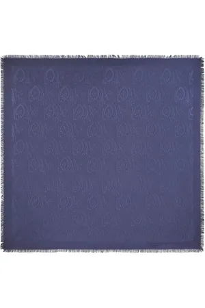 Etro Frayed paisley-jacquard shawl