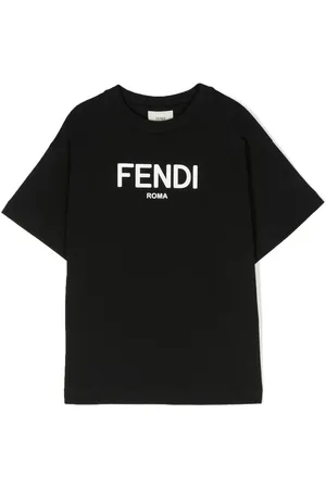 Fendi Logo-print detail T-shirt