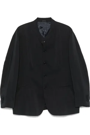 Giorgio Armani Band-collar blazer