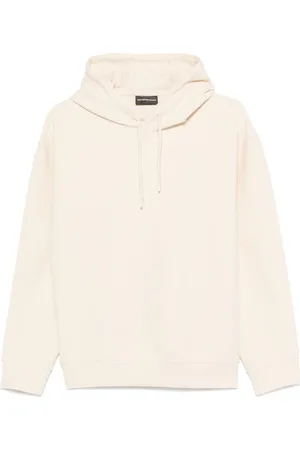 Emporio Armani Logo-jacquard hoodie