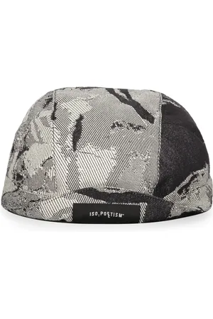 ISO.POETISM Patterned-jacquard cap