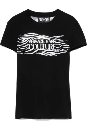 VERSACE Logo-print T-shirt