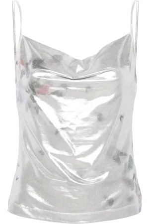 MACCAPANI Ita laminated tank top