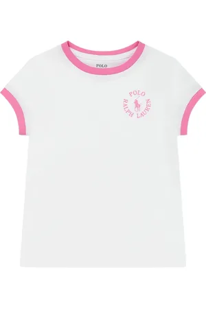 Ralph Lauren Contrast-trimmed logo T-shirt