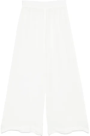 Maurizio Mykonos Crinkled palazzo pants