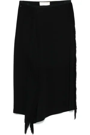 Litkovskaya Fringed midi skirt