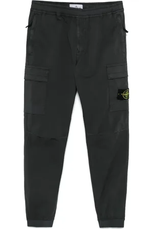 Stone Island Compass-motif cargo trousers