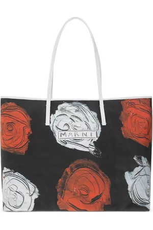 Marni Floral-print tote bag