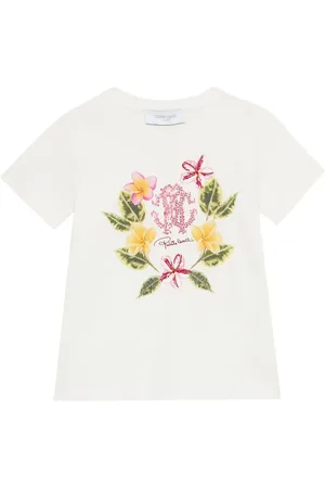 Roberto Cavalli Floral-print T-shirt
