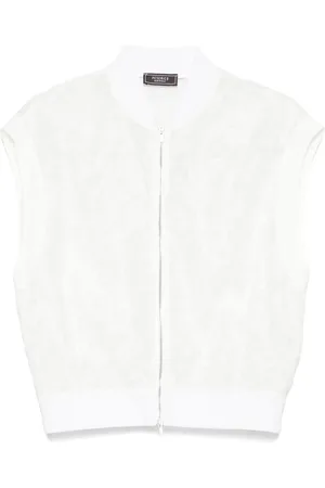 PESERICO SIGN Fil-coupé effect organza jacket