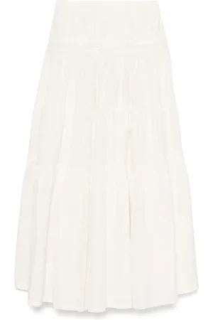 Maison Margiela Tiered midi skirt