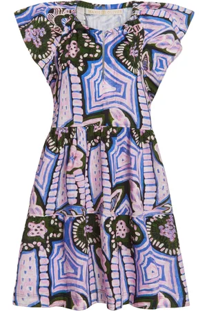 Marie Oliver Kara ruffle-detail mini dress