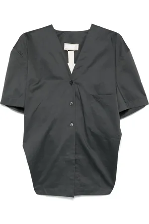 Litkovskaya Logo-embroidered shirt