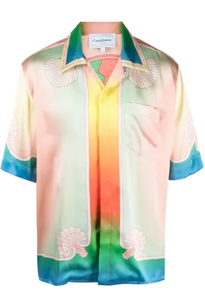 Casablanca Contrasting-print shirt