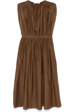 Serafini Ruffle midi dress