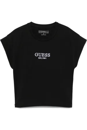 Guess Logo-embroidered T-shirt