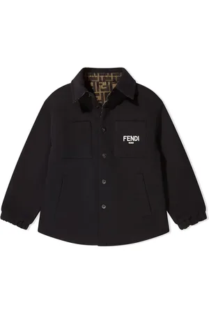 Fendi Revisable FF-monogram print shirt jacket