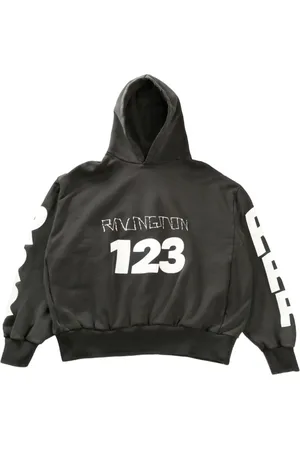 RRR-123 Logo-print hoodie