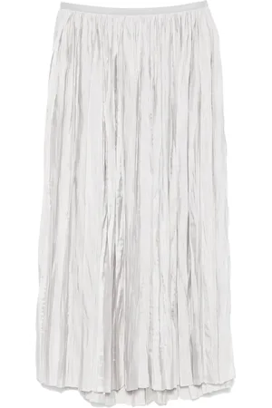 Roberto Collina Pleated midi skirt