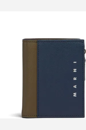 Marni Bi-fold leather wallet