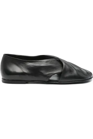 Elena Iachi Leather ballet flats