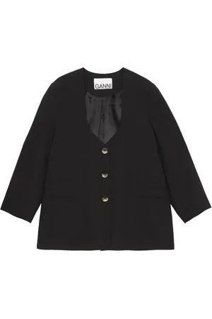Ganni Single-breasted blazer