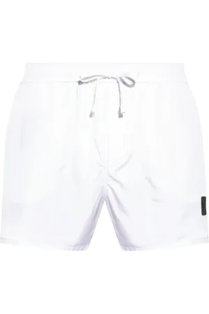 Balmain Logo-patch swim shorts