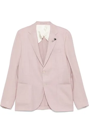 LARDINI Basketweave blazer